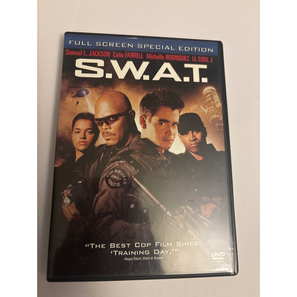 SWAT Full Screen Special Edition DVD Samuel L Jackson Colin Farrell Movie